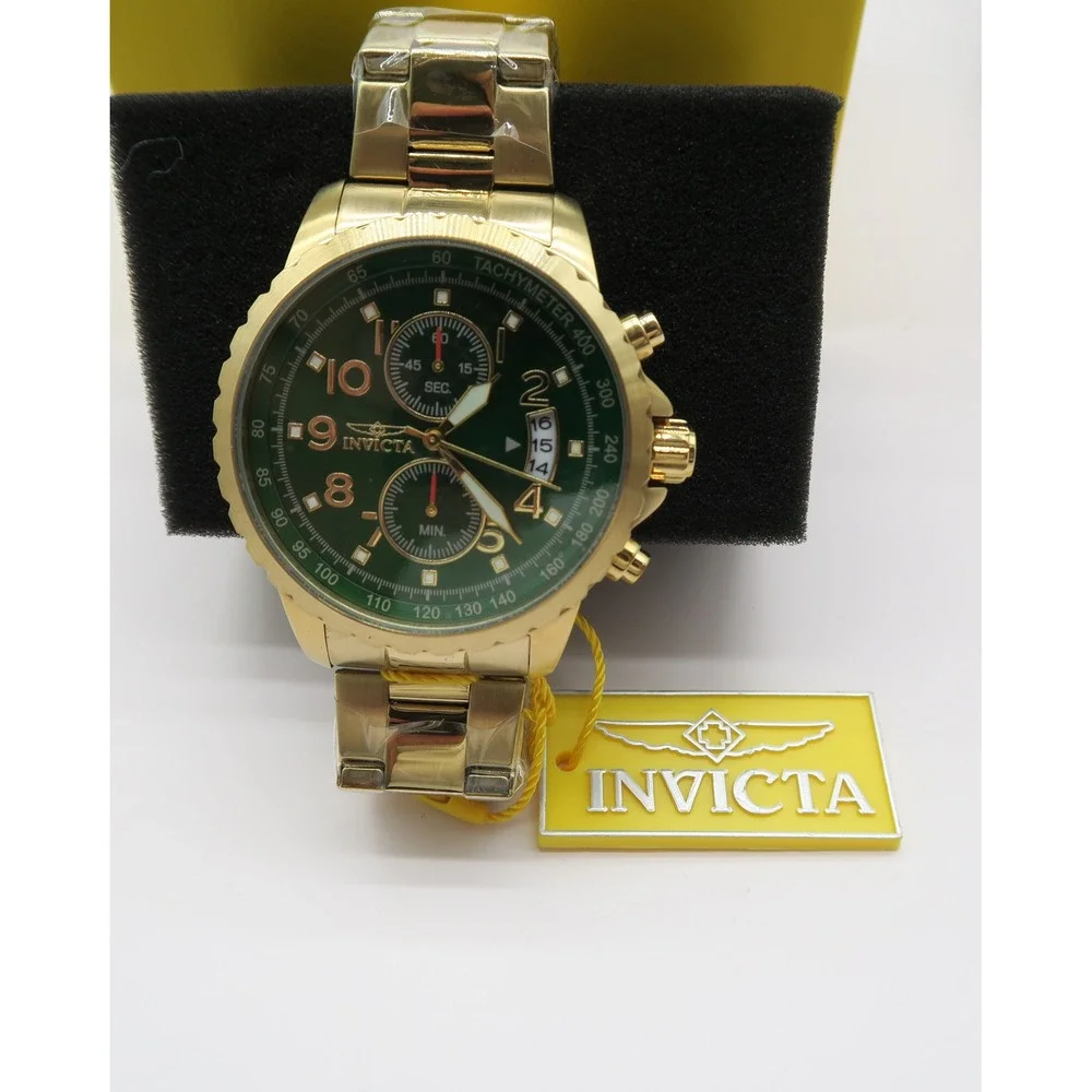 Invicta Specialty Gold Veloquence Men's Watch - 47mm, Gold (69793) New